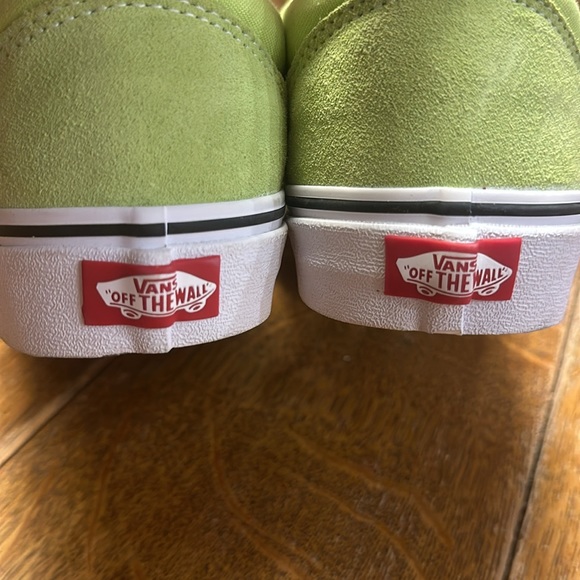 NWT Vans Scarpa Bassa Old Skool Lime Shoes Sizes M9.5 W11 - Picture 3 of 6